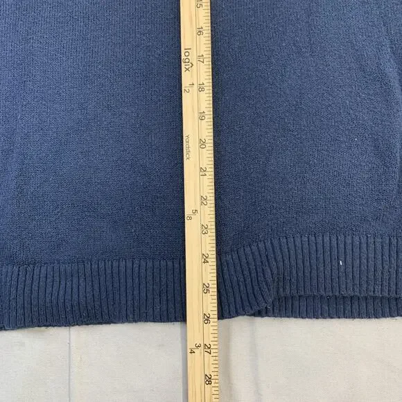 Vintage Abercrombie & Fitch Wool Blend Blue Double Moose Sweater Med - Picture 8 of 9